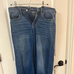 Old Navy Wow Wide Leg High Rise Jeans, 8P